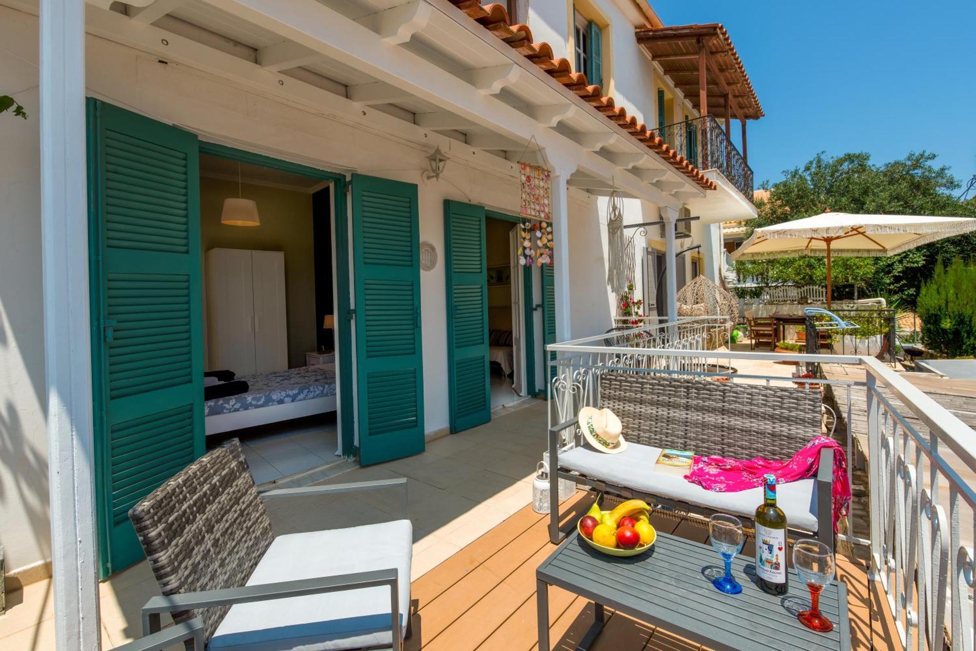 Appartamento Paola'S Full Sea View House Gaios Esterno foto