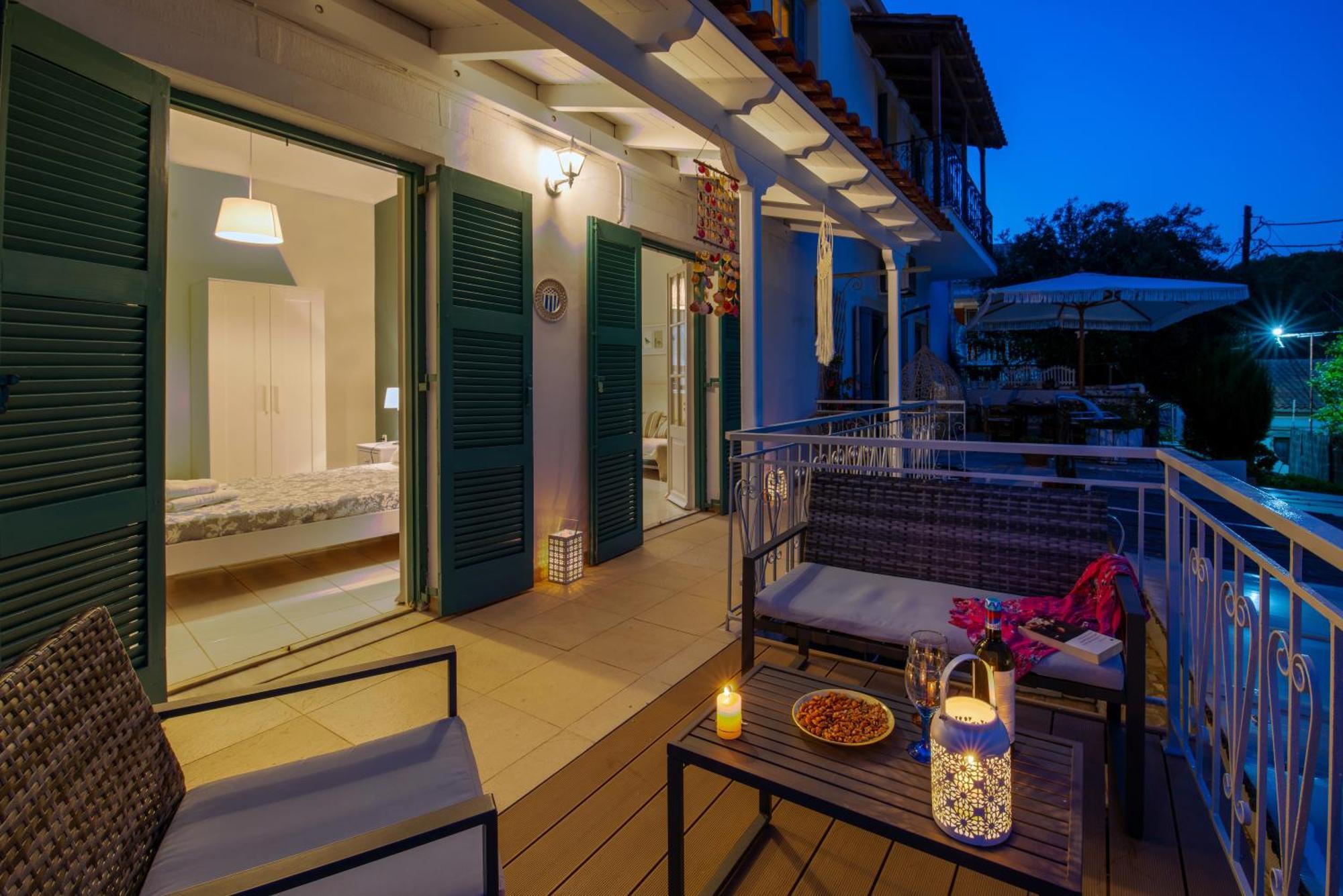Appartamento Paola'S Full Sea View House Gaios Esterno foto